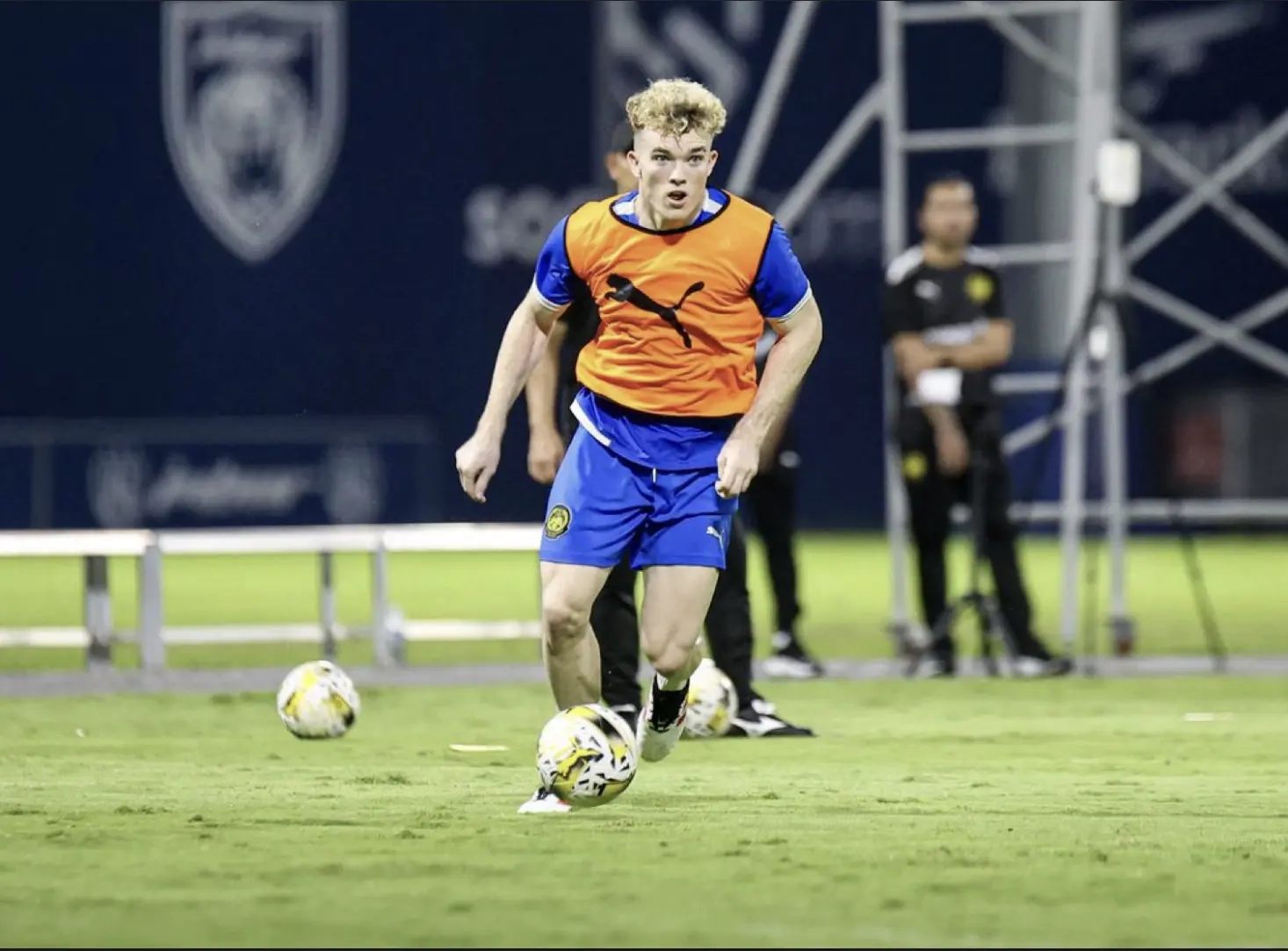 Fergus Tierney at national team camp